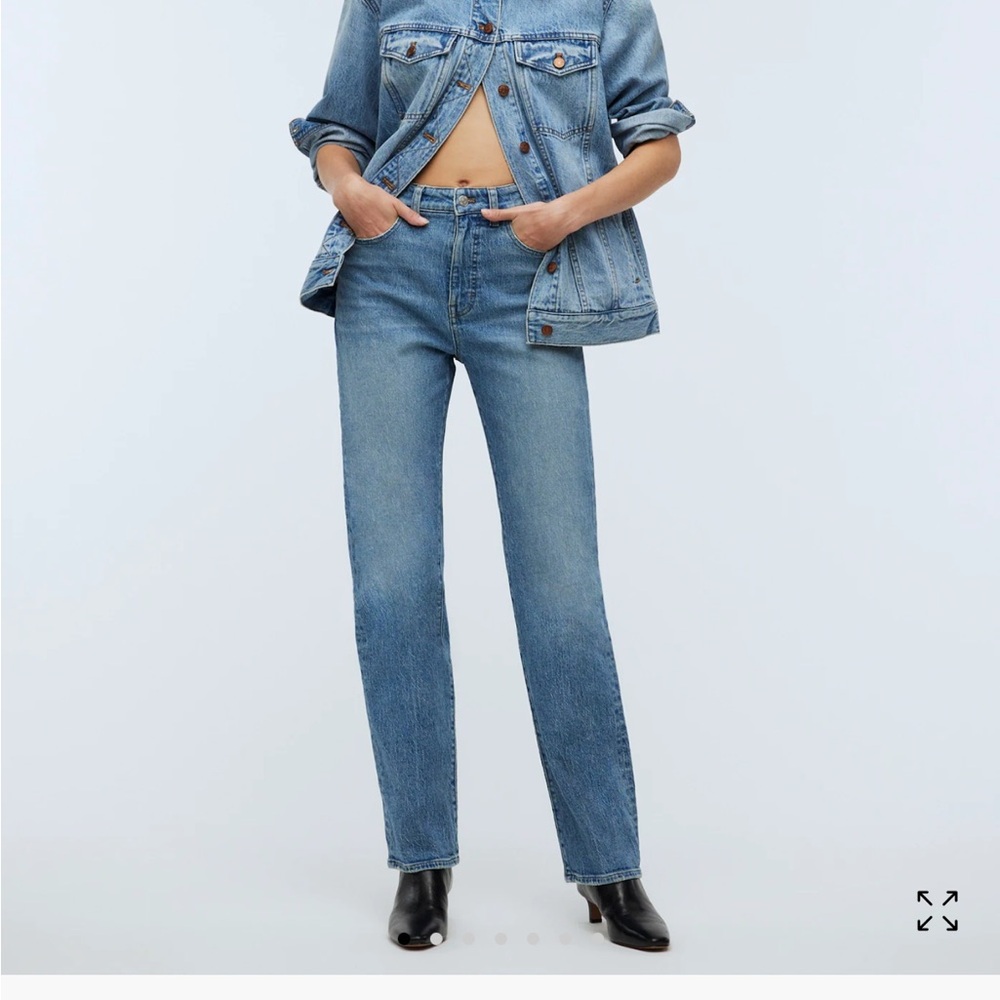 Madewell 90s straight jean
